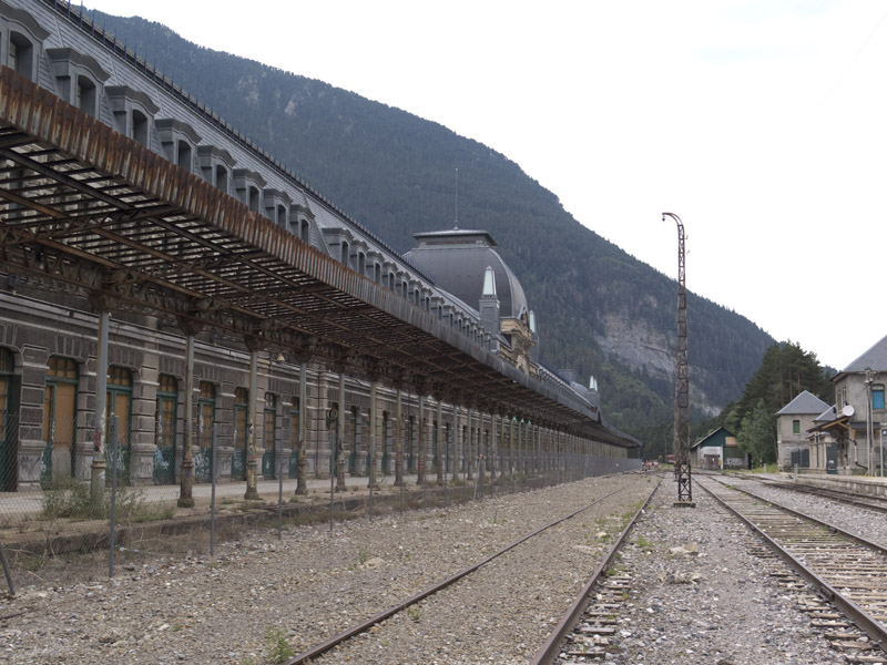 Bahnhof von Canfranc-Estacion 